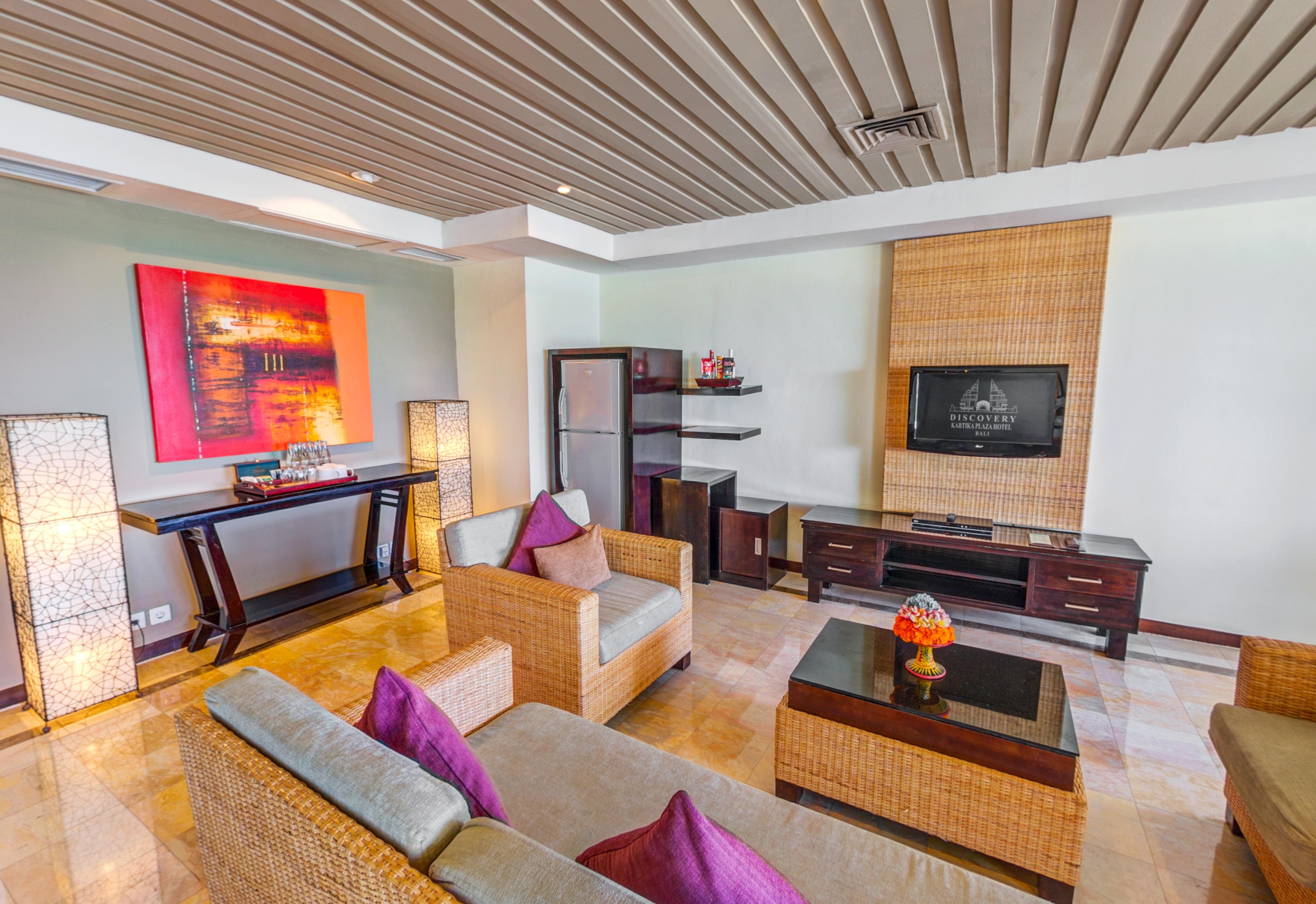Discovery Kartika Plaza Hotel Kuta Lombok Eksteriør billede Living room