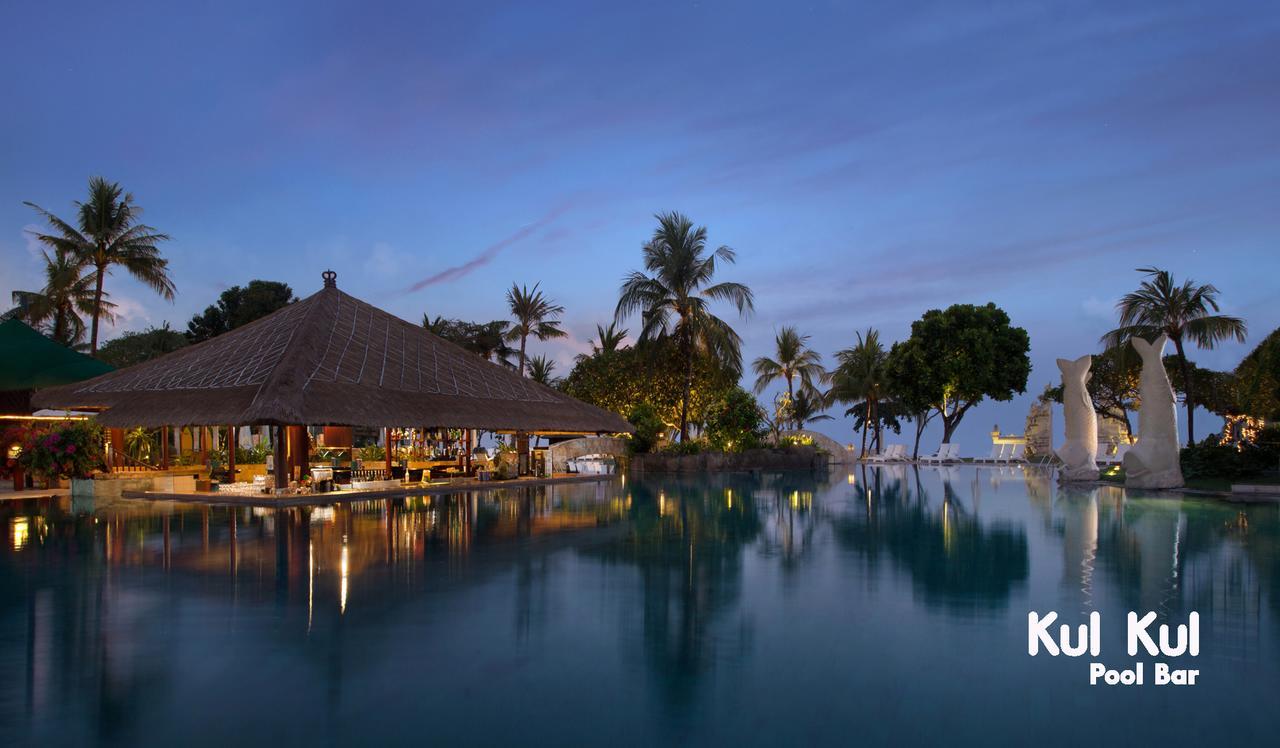 Discovery Kartika Plaza Hotel Kuta Lombok Eksteriør billede Kul kul pool